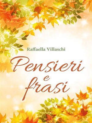 cover image of Pensieri e frasi
